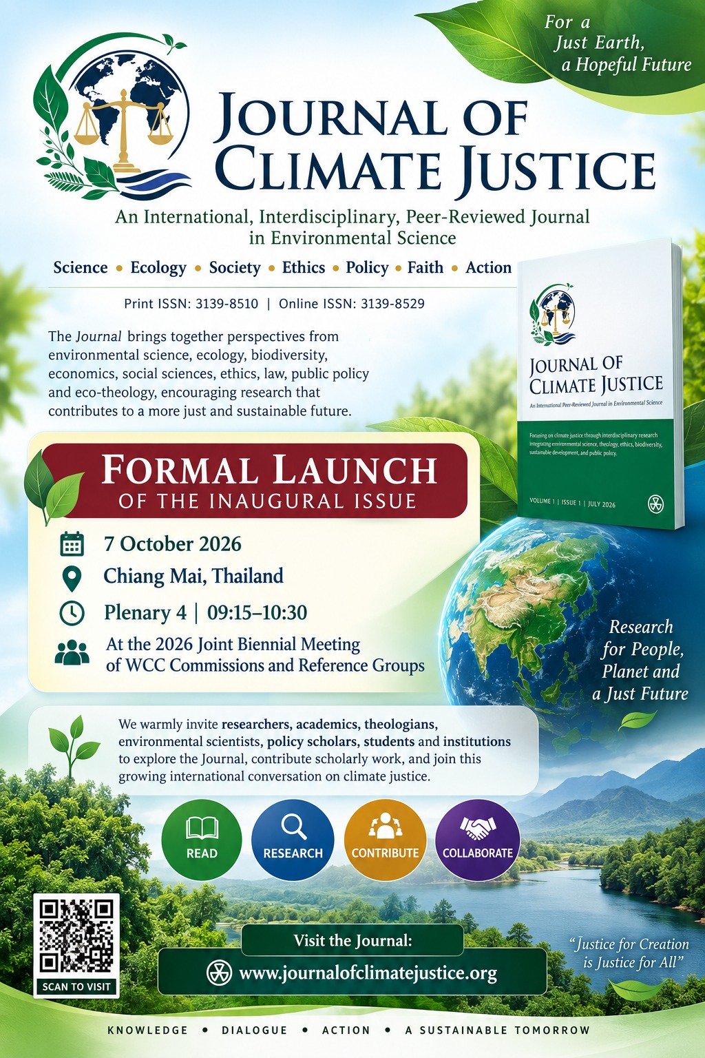 Formal Launch of the Journal of Climate Justice